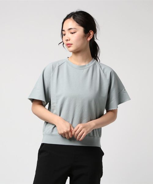 Culture Medium（カルチャーミディアム）の「ミニ裏毛ラグランプルオーバー（その他トップス・レディース・ホワイト/モカ/ブラック/サックスブルー・FREE）」の15枚目の写真