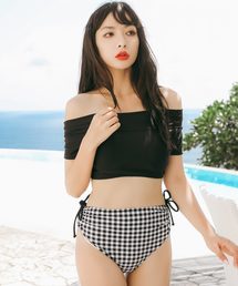KOISAMA（コイサマ）の「オフショルダービキニ2点セットアップ レディース水着（水着）」