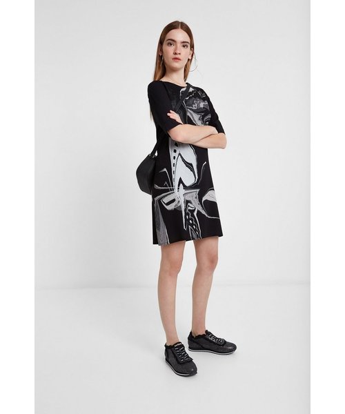 セール スリーブ ワンピース スリーブ ワンピース ドレス Amberes ワンピース ワンピース Desigual デシグアル のファッション