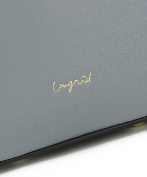 Ungrid（アングリッド）の「【Ungrid/アングリッド】　スクウェアー2WAYショルダーバッグ（ショルダーバッグ・レディース・ブラック/ベージュ/ベージュ系その他/ブルー系その他・FREE）」の20枚目の写真