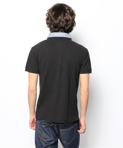 TOMMY HILFIGER（トミーヒルフィガー）の「13SS-MALDEN POLO（ポロシャツ・メンズ・ホワイト/ブラック・XX-LARGE/X-LARGE/LARGE/MEDIUM/SMALL）」の8枚目の写真