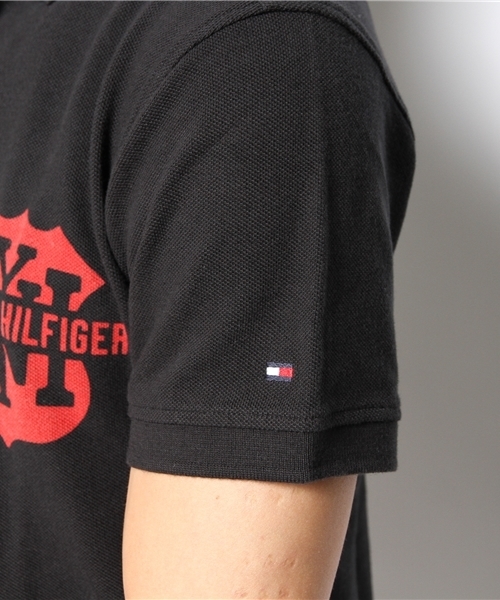 TOMMY HILFIGER（トミーヒルフィガー）の「13SS-MALDEN POLO（ポロシャツ・メンズ・ホワイト/ブラック・XX-LARGE/X-LARGE/LARGE/MEDIUM/SMALL）」の6枚目の写真