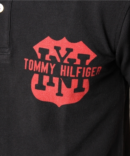 TOMMY HILFIGER（トミーヒルフィガー）の「13SS-MALDEN POLO（ポロシャツ・メンズ・ホワイト/ブラック・XX-LARGE/X-LARGE/LARGE/MEDIUM/SMALL）」の5枚目の写真