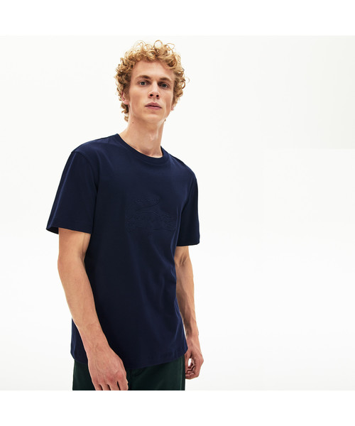 LACOSTE�i���R�X�e�j�́u�r�b�O���S�h���イ�N���[�l�b�NT�V���c�iT�V���c/�J�b�g�\�[�j�v�b�l�C�r�[