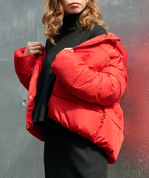 DELYLE(デイライル)の「エコダウンジャケット(ダウンジャケット/コート)」|レッド