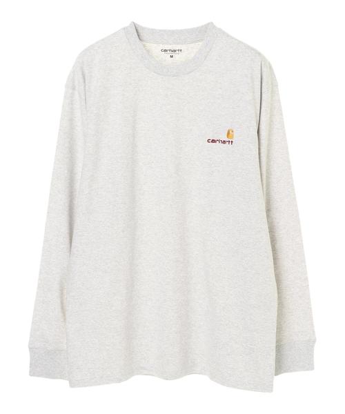 アメリカンスクリプト長袖シャツ Tシャツ カットソー Carhartt カーハート のファッション Carhartt カーハート トップス セール