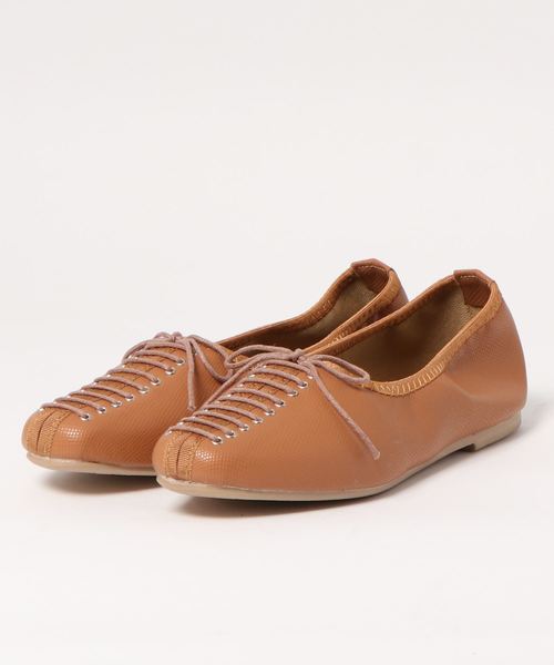 KOBE LETTUCE（コウベレタス）の「レースアップギャザーフラットパンプス（パンプス・レディース・ホワイト/ブラック/その他/シルバー/ミント・L/S/M/LL）」の10枚目の写真