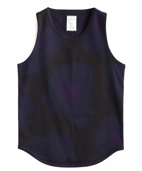 SHAREEF(シャリーフ)の「DOUBLE JQ TANKTOP(タンクトップ・メンズ・ブラウン/ネイビー/モカ・1/2/3)」の3枚目の写真