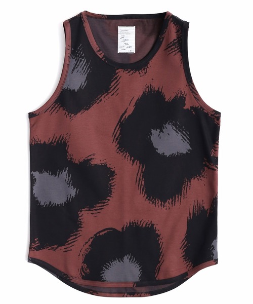 SHAREEF(シャリーフ)の「DOUBLE JQ TANKTOP(タンクトップ・メンズ・ブラウン/ネイビー/モカ・1/2/3)」の2枚目の写真