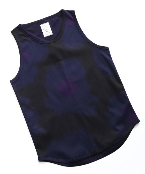 SHAREEF(シャリーフ)の「DOUBLE JQ TANKTOP(タンクトップ・メンズ・ブラウン/ネイビー/モカ・1/2/3)」の10枚目の写真