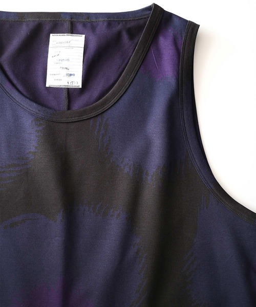 SHAREEF(シャリーフ)の「DOUBLE JQ TANKTOP(タンクトップ・メンズ・ブラウン/ネイビー/モカ・1/2/3)」の11枚目の写真