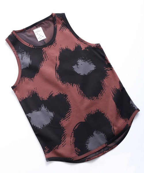 SHAREEF(シャリーフ)の「DOUBLE JQ TANKTOP(タンクトップ・メンズ・ブラウン/ネイビー/モカ・1/2/3)」の6枚目の写真