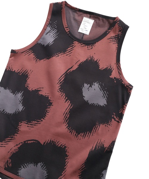 SHAREEF(シャリーフ)の「DOUBLE JQ TANKTOP(タンクトップ・メンズ・ブラウン/ネイビー/モカ・1/2/3)」の9枚目の写真