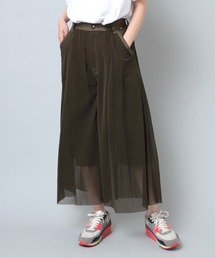 R3737 チュールレイヤードパンツ