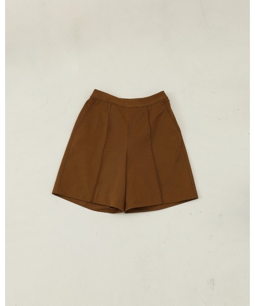 TODAYFUL（トゥデイフル）の「スムースステッチハーフパンツ（その他パンツ・レディース・ベージュ/キャメル・36inch/38inch）」の2枚目の写真