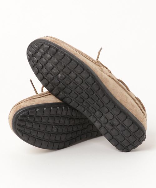 AAA+（サンエープラス）の「AAA+ PUレザー エコファーモカシンシューズ（モカシン/デッキシューズ・メンズ・ブラウン/グレー/ベージュ/ブラック・39/43/44/41/40/42）」の5枚目の写真