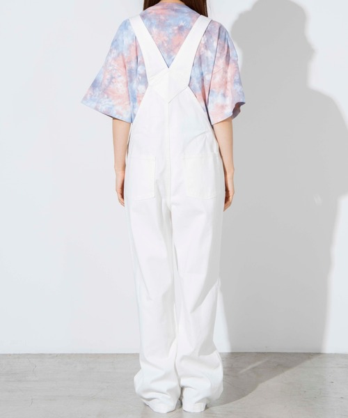 WEGO（ウィゴー）の「WEGO/ダメージオーバーオール（サロペット/オーバーオール・レディース・ホワイト・FREE）」の6枚目の写真