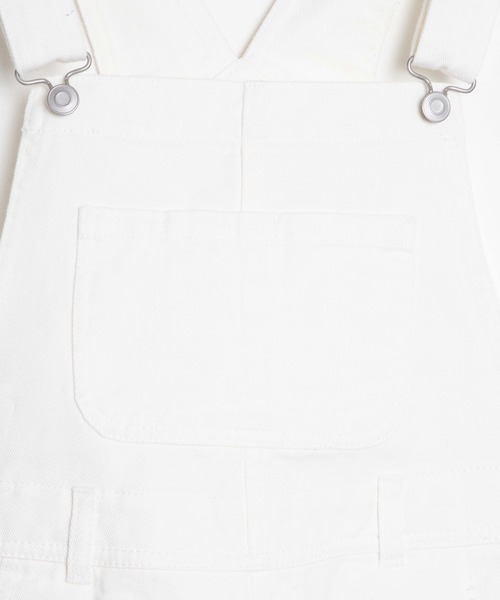 WEGO（ウィゴー）の「WEGO/ダメージオーバーオール（サロペット/オーバーオール・レディース・ホワイト・FREE）」の15枚目の写真