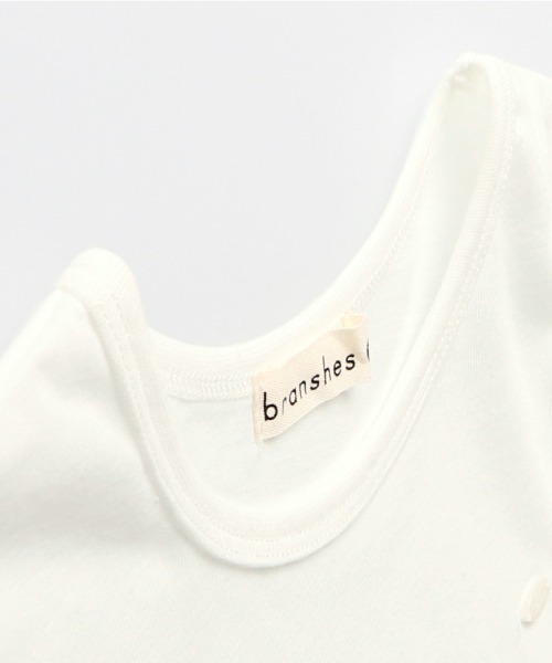 BRANSHES(ブランシェス)の「花柄切替タンクトップ(タンクトップ・キッズ・ネイビー/オフホワイト・120cm/100cm/150cm/110cm/140cm/90cm/130cm)」の10枚目の写真