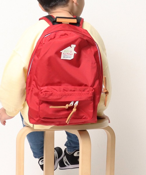FREDRIK PACKERS（フレドリックパッカーズ）の「∴【 FREDRIK PACKERS / フレドリックパッカーズ 】 KIDS DAY PACK‥（バックパック/リュック・キッズ・ネイビー/レッド/オリーブ/ピンク/イエロー/ブルー・FREE）」の6枚目の写真