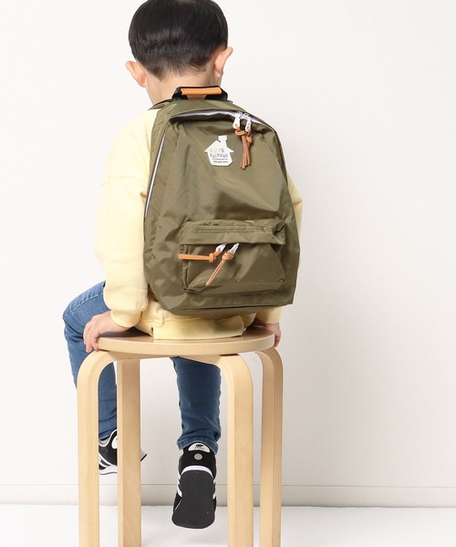 FREDRIK PACKERS（フレドリックパッカーズ）の「∴【 FREDRIK PACKERS / フレドリックパッカーズ 】 KIDS DAY PACK‥（バックパック/リュック・キッズ・ネイビー/レッド/オリーブ/ピンク/イエロー/ブルー・FREE）」の10枚目の写真