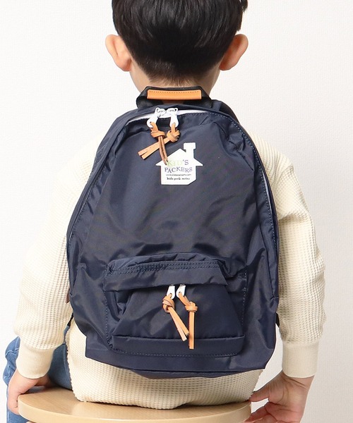 FREDRIK PACKERS（フレドリックパッカーズ）の「∴【 FREDRIK PACKERS / フレドリックパッカーズ 】 KIDS DAY PACK‥（バックパック/リュック・キッズ・ネイビー/レッド/オリーブ/ピンク/イエロー/ブルー・FREE）」の18枚目の写真