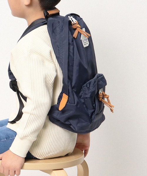 FREDRIK PACKERS（フレドリックパッカーズ）の「∴【 FREDRIK PACKERS / フレドリックパッカーズ 】 KIDS DAY PACK‥（バックパック/リュック・キッズ・ネイビー/レッド/オリーブ/ピンク/イエロー/ブルー・FREE）」の19枚目の写真