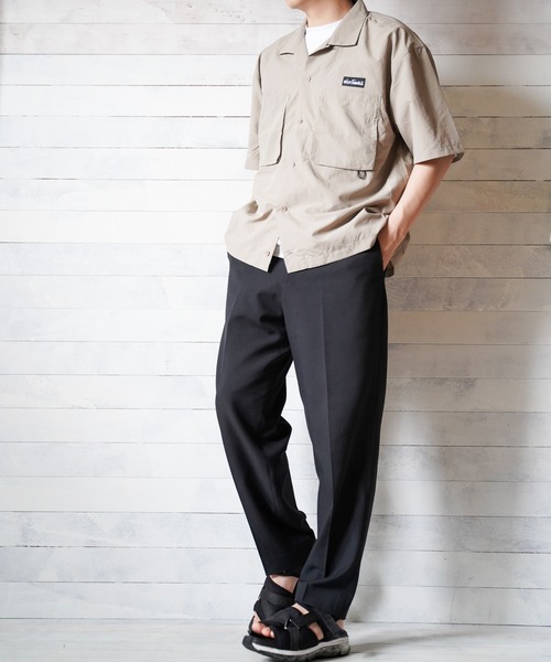 WILD THINGS(ワイルドシングス)の「/WILD THINGS/S/S CAMP SHIRT(シャツ/ブラウス・レディース・ブラック/グレー系その他/マスタード/マルチ・SMALL/MEDIUM/LARGE/X-LARGE)」の9枚目の写真