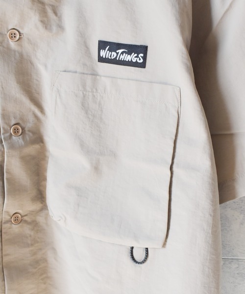 WILD THINGS(ワイルドシングス)の「/WILD THINGS/S/S CAMP SHIRT(シャツ/ブラウス・レディース・ブラック/グレー系その他/マスタード/マルチ・SMALL/MEDIUM/LARGE/X-LARGE)」の6枚目の写真
