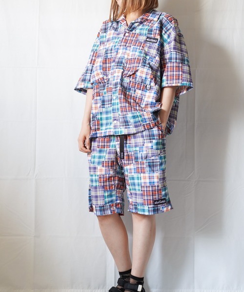 WILD THINGS(ワイルドシングス)の「/WILD THINGS/S/S CAMP SHIRT(シャツ/ブラウス・レディース・ブラック/グレー系その他/マスタード/マルチ・SMALL/MEDIUM/LARGE/X-LARGE)」の17枚目の写真