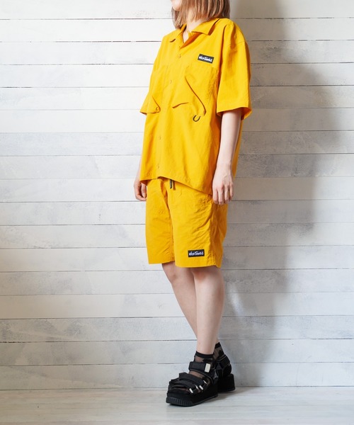 WILD THINGS(ワイルドシングス)の「/WILD THINGS/S/S CAMP SHIRT(シャツ/ブラウス・レディース・ブラック/グレー系その他/マスタード/マルチ・SMALL/MEDIUM/LARGE/X-LARGE)」の19枚目の写真