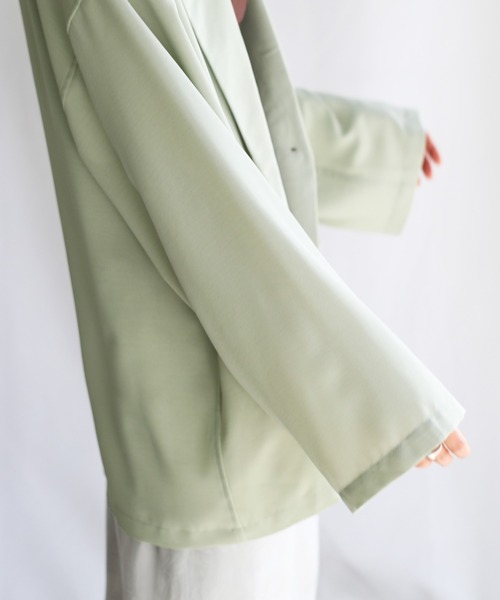 select MOCA（セレクトモカ）の「2021 SS テーラードジャケット（テーラードジャケット・レディース・ブラック/ブラウン/サックスブルー/ネイビー/アイボリー/ミント・FREE）」の20枚目の写真