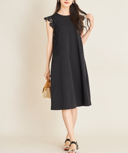 サイドレース装飾ノースリーブワンピース ワンピース Tocco Closet トッコ クローゼット のファッション通販 Zozotown