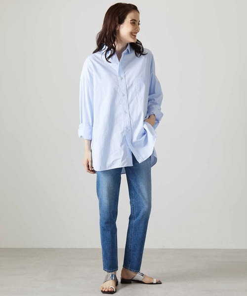 YANUK ヤヌーク High Waist RUTH テーパードデニム 25 SALE】Trick Denimハイウエスト スリムテーパード