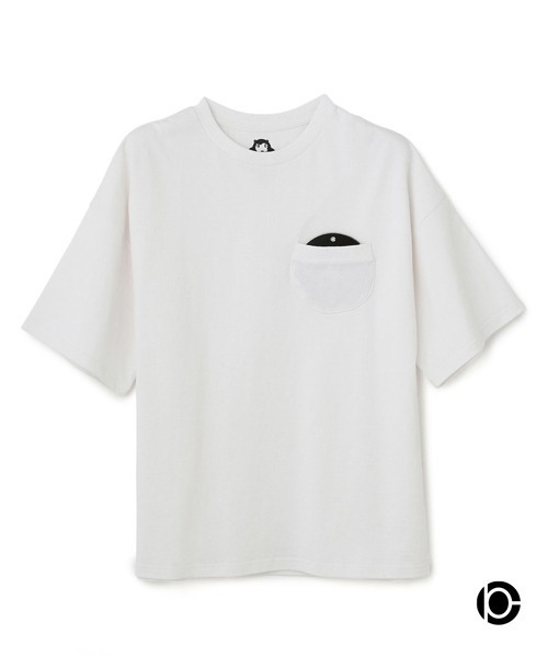 ADAM ET ROPE'(アダムエロペ)の「【HOLE AND HOLLAND×10C】DISK T-shirts/UNISEX(Tシャツ/カットソー・メンズ・ホワイト/ブラック・M/L/XL)」の2枚目の写真