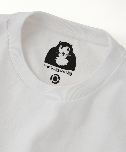 ADAM ET ROPE'(アダムエロペ)の「【HOLE AND HOLLAND×10C】DISK T-shirts/UNISEX(Tシャツ/カットソー・メンズ・ホワイト/ブラック・M/L/XL)」の3枚目の写真