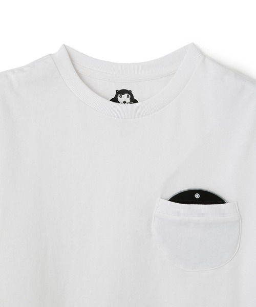ADAM ET ROPE'(アダムエロペ)の「【HOLE AND HOLLAND×10C】DISK T-shirts/UNISEX(Tシャツ/カットソー・メンズ・ホワイト/ブラック・M/L/XL)」の9枚目の写真