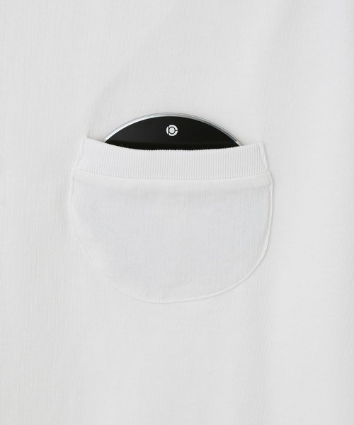 ADAM ET ROPE'(アダムエロペ)の「【HOLE AND HOLLAND×10C】DISK T-shirts/UNISEX(Tシャツ/カットソー・メンズ・ホワイト/ブラック・M/L/XL)」の15枚目の写真