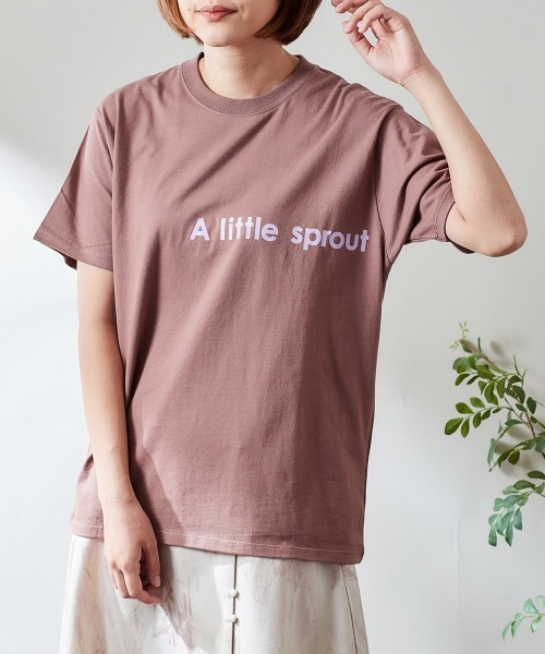 cepo(セポ)の「レタリングサイドプリントTee(Tシャツ/カットソー・レディース・ピンク/パープル/ブラック/ブラウン・M)」の6枚目の写真