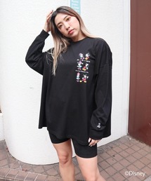 FIG&VIPER | Mickey&Minnie BIGロンT(Tシャツ/カットソー)