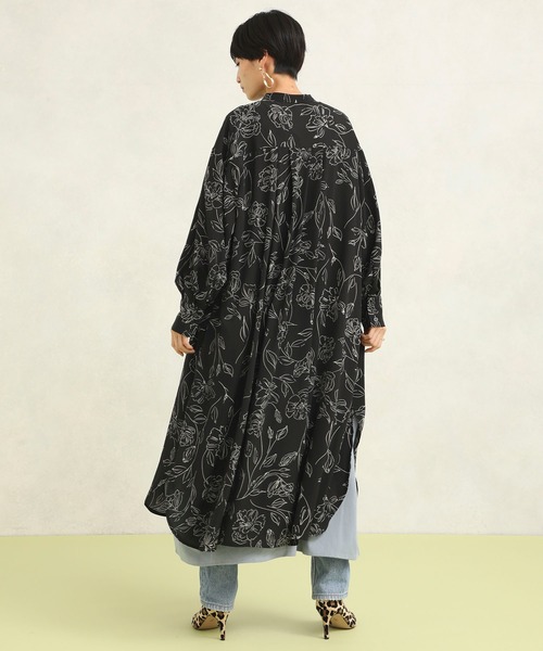Human 2nd Occasion フラワーデザインワンピース M ワンピース