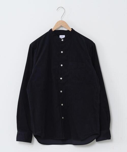 coen（コーエン）の「テキサスコットンコーデュロイバンドカラーシャツ（シャツ/ブラウス・メンズ・オリーブ/ベージュ/ネイビー・LARGE/MEDIUM/SMALL/X-LARGE）」の14枚目の写真