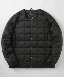 TAION | 【TAION/タイオン】インナーダウンジャケット クルーネックボタン(ブルゾン)