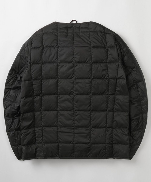 TAION（タイオン）の「【TAION/タイオン】キルティング クルーネック ダウンジャケット /インナーダウンクルーネックブルゾン（ブルゾン・レディース・ベージュ/ネイビー/オフホワイト/ブラック/カーキ/ダークオリーブ/グレー/チャコールグレー/オリーブ・XL/M/L/XXL）」の10枚目の写真