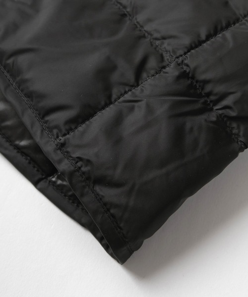 TAION（タイオン）の「【TAION/タイオン】キルティング クルーネック ダウンジャケット /インナーダウンクルーネックブルゾン（ブルゾン・レディース・ベージュ/ネイビー/オフホワイト/ブラック/カーキ/ダークオリーブ/グレー/チャコールグレー/オリーブ・XL/M/L/XXL）」の14枚目の写真