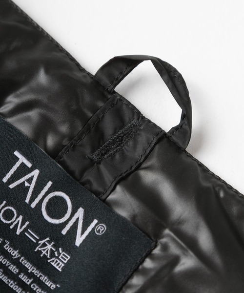 TAION（タイオン）の「【TAION/タイオン】キルティング クルーネック ダウンジャケット /インナーダウンクルーネックブルゾン（ブルゾン・レディース・ベージュ/ネイビー/オフホワイト/ブラック/カーキ/ダークオリーブ/グレー/チャコールグレー/オリーブ・XL/M/L/XXL）」の17枚目の写真