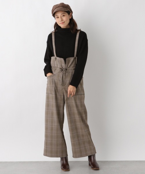 LEPSIM（レプシィム）｜サロペット/オーバーオール（ブラウン系