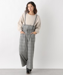 アレンジチェックサロペット 922211
