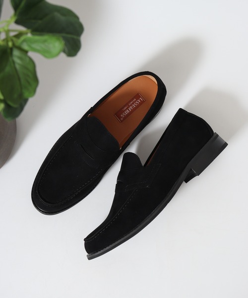 LASSU&FRISS（ラスアンドフリス）の「LASSU&FRISS コインローファー（ローファー・メンズ・ライトブラウン/ブラウン/ブラック×ホワイト/ブラック/ネイビー/ダークブラウン/ブラウン系その他/ブラック系その他/ブラック系その他2・48/47/42/40/44/45/50/39/41/46/43）」の3枚目の写真