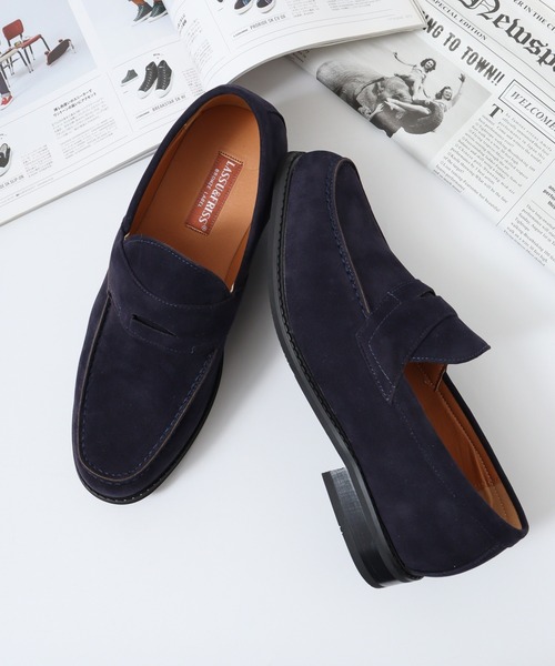 LASSU&FRISS（ラスアンドフリス）の「LASSU&FRISS コインローファー（ローファー・メンズ・ライトブラウン/ブラウン/ブラック×ホワイト/ブラック/ネイビー/ダークブラウン/ブラウン系その他/ブラック系その他/ブラック系その他2・48/47/42/40/44/45/50/39/41/46/43）」の9枚目の写真